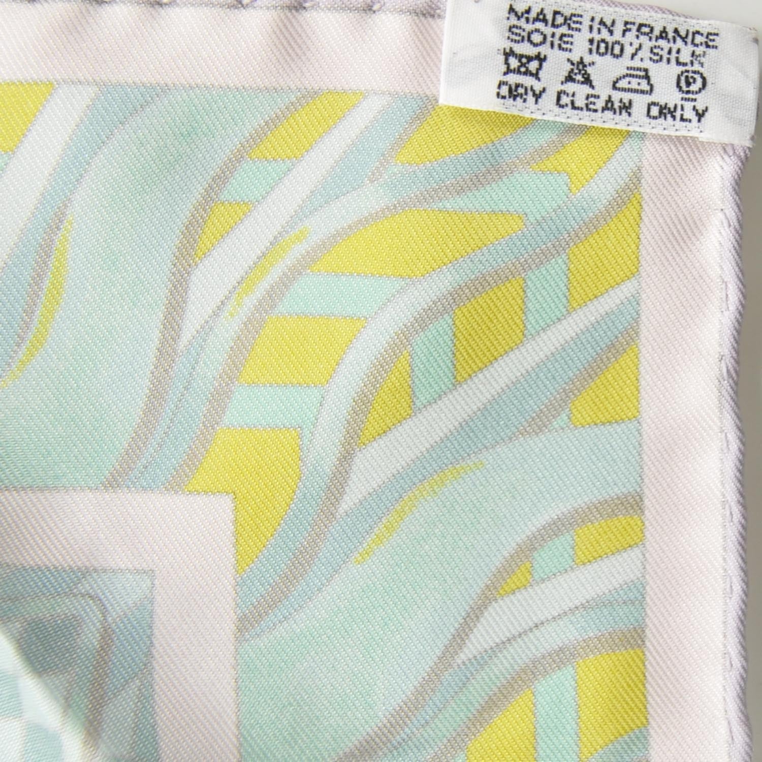 Hermes Silk Sangles de Phoebus Scarf 90 6 of 6