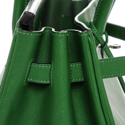 Hermes Epsom Birkin 35 Vert Bengale 19 of 26