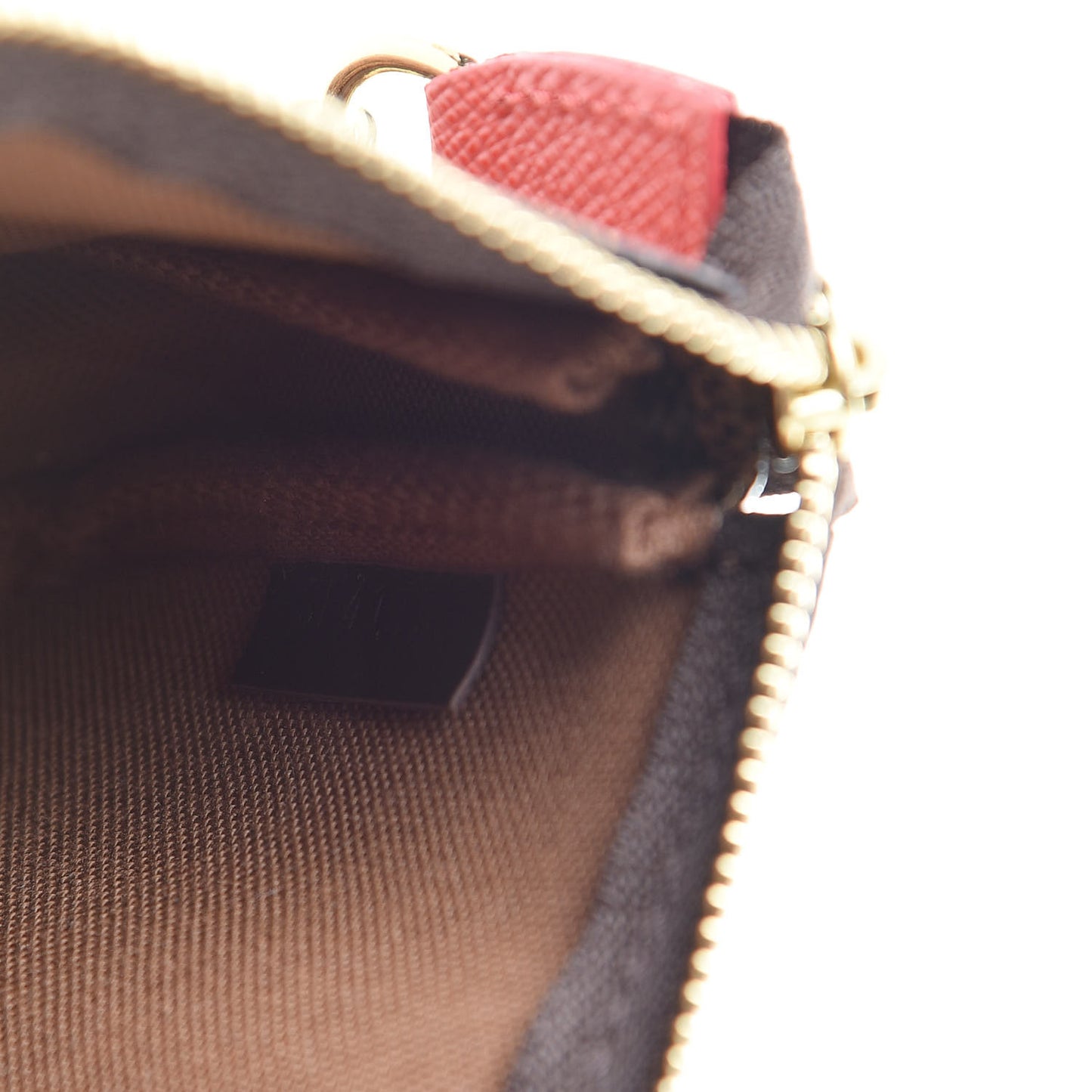 Damier Ebene 2015 Christmas Animation Mini Pochette Accessories