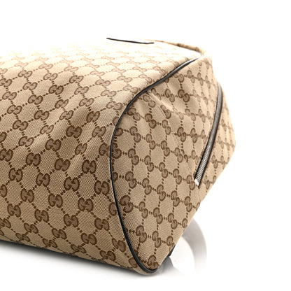 Gucci Monogram Travel Backpack Dark Brown 9 of 10
