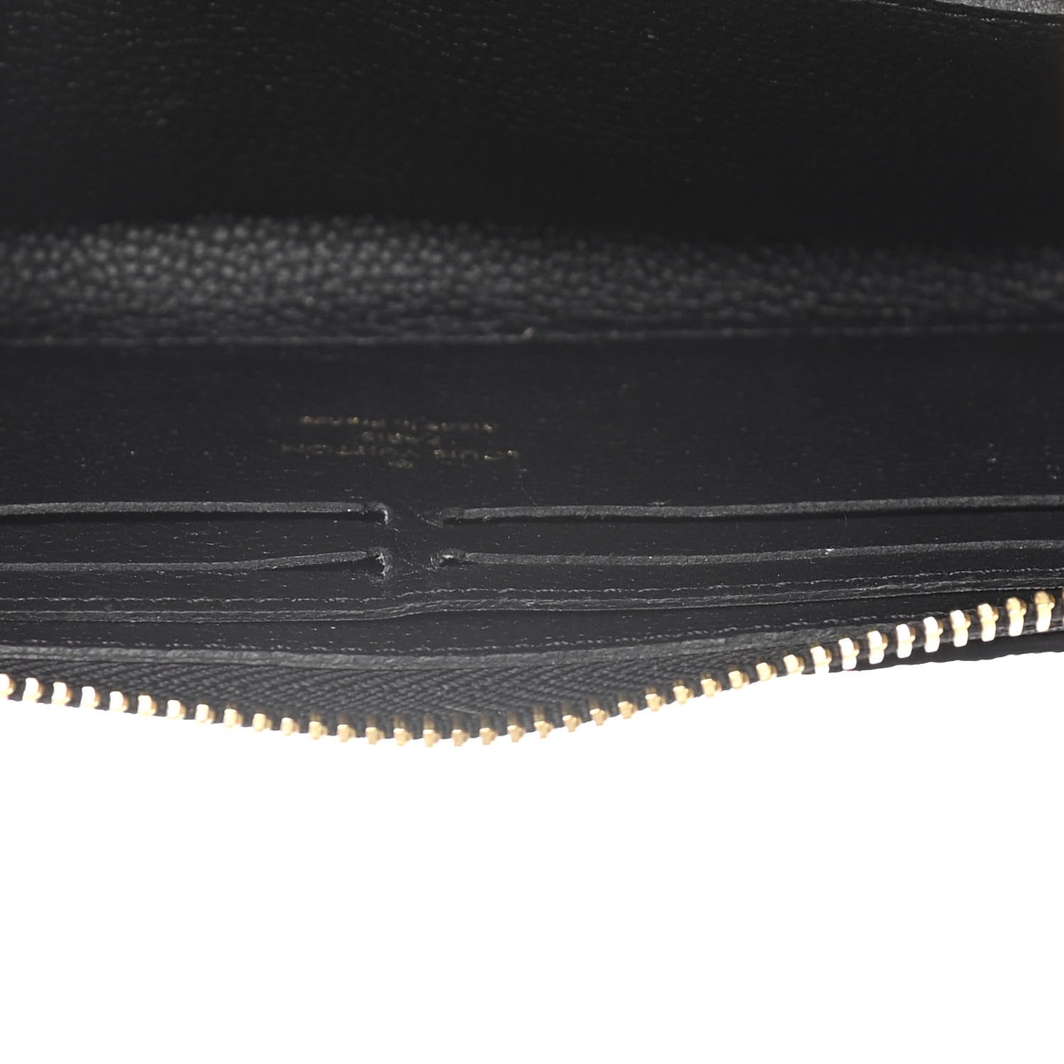 Louis Vuitton Empreinte Clemence Wallet Black 9 of 10