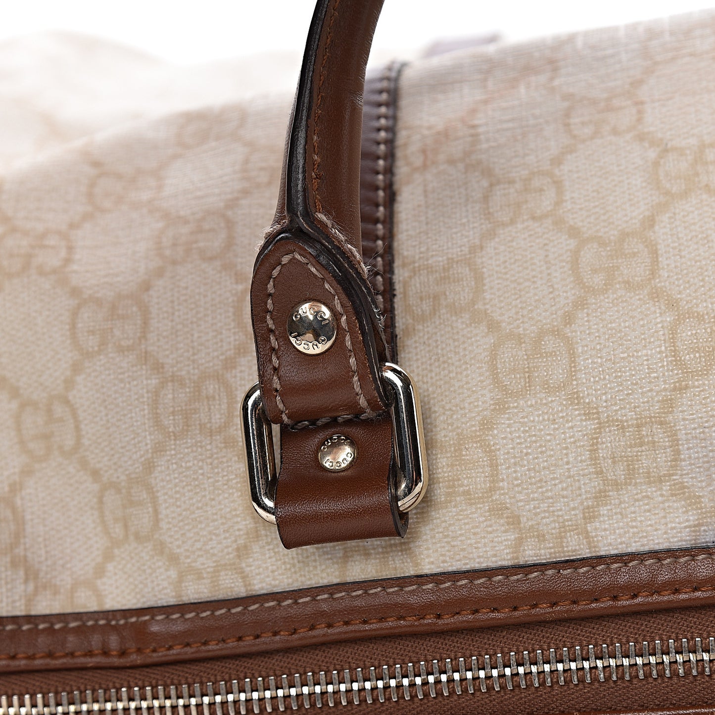 GG Plus Monogram Large Joy Boston Tan