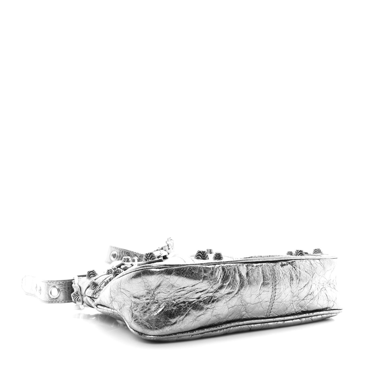 Agneau Arena Neo Cagole Mini Handbag Silver