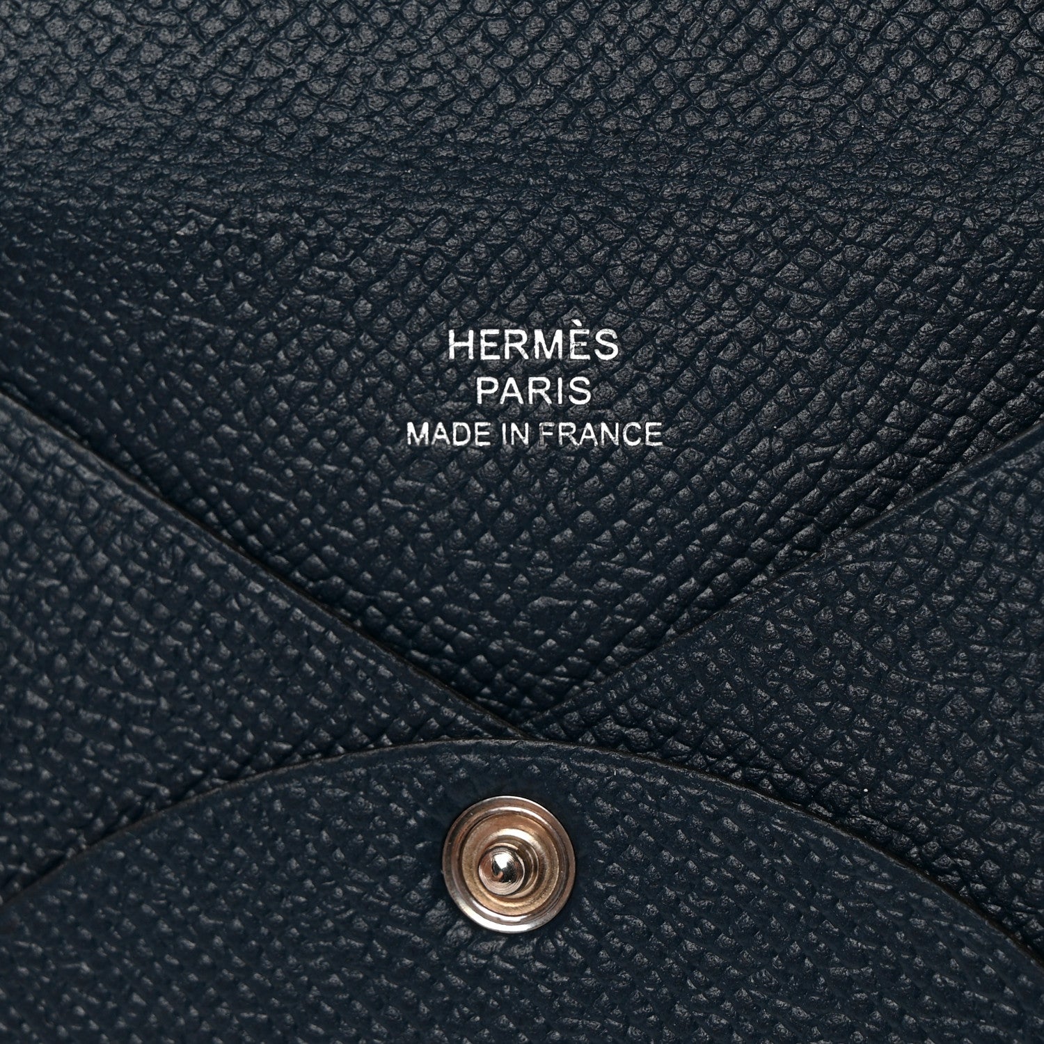 Hermes Epsom Calvi Card Case Vert Cypress 6 of 7