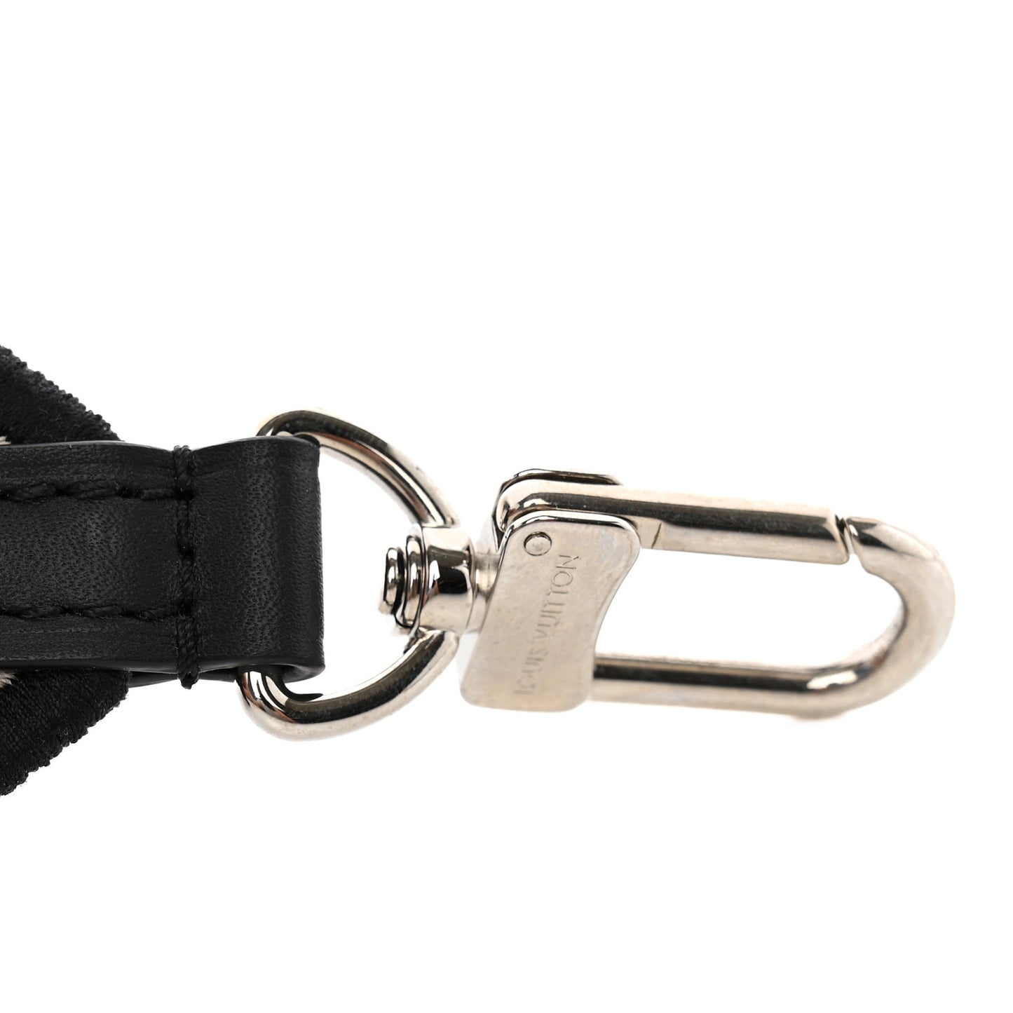 Jacquard Bandouliere Shoulder Strap Cream Black