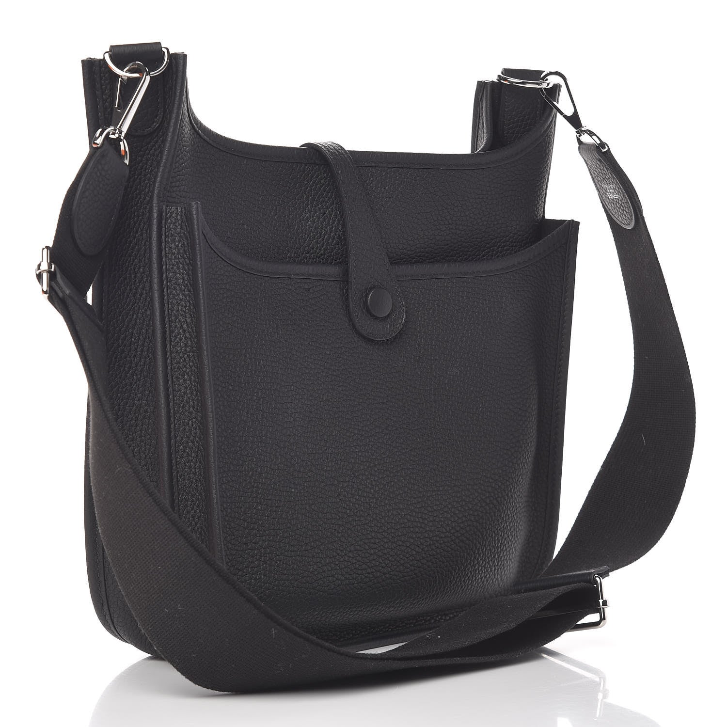 Hermes Taurillon Clemence Evelyne III PM Black 3 of 13