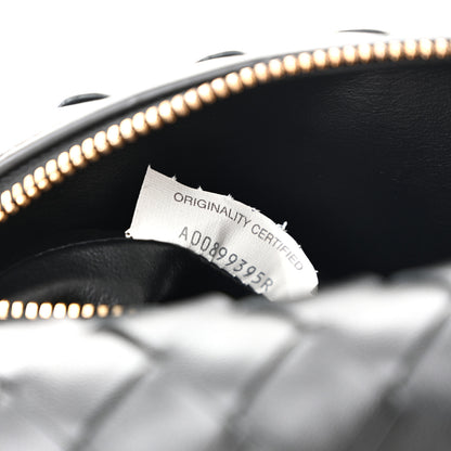 Bottega Veneta Calfskin Nappa Intrecciato Candy Wallace Black 7 of 11