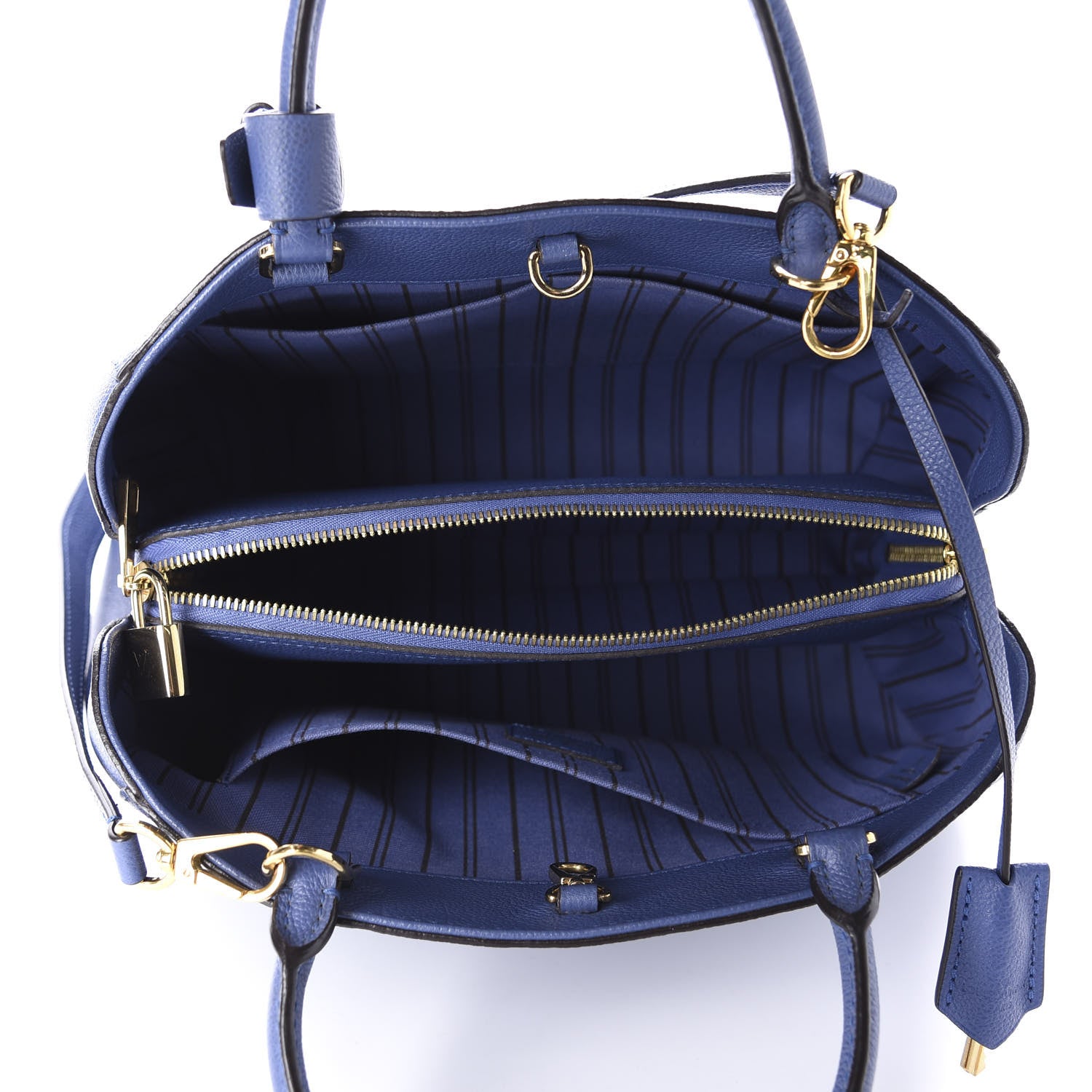 Louis Vuitton Empreinte Montaigne MM Denim 5 of 11