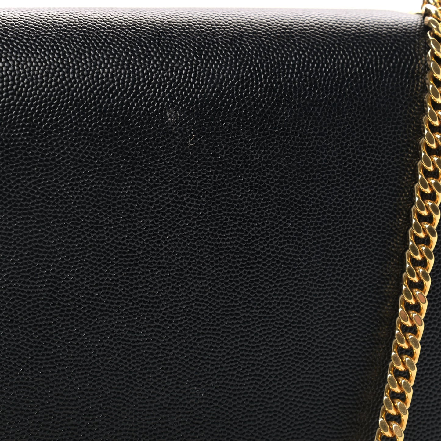 Grain De Poudre Medium Classic Monogram Kate Satchel Black