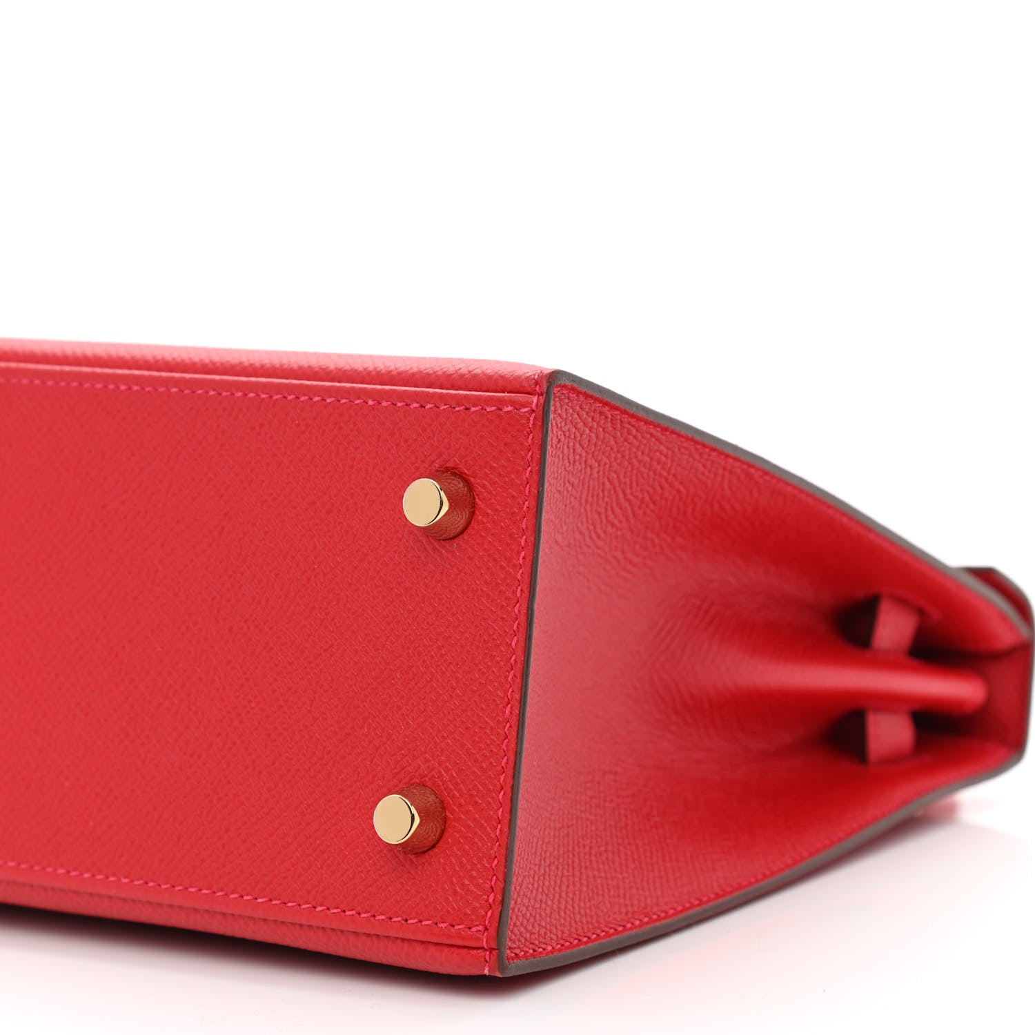 Hermes Epsom Kelly Sellier 25 Rouge Casaque 10 of 11