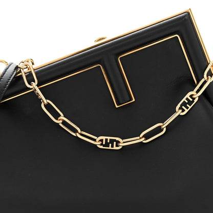 Fendi Shiny Nappa Small Fendi First Black 8 of 11