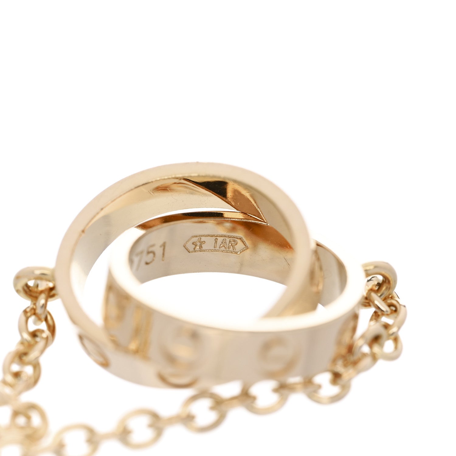Cartier 18K Pink Gold Interlocking LOVE Bracelet 6 of 6