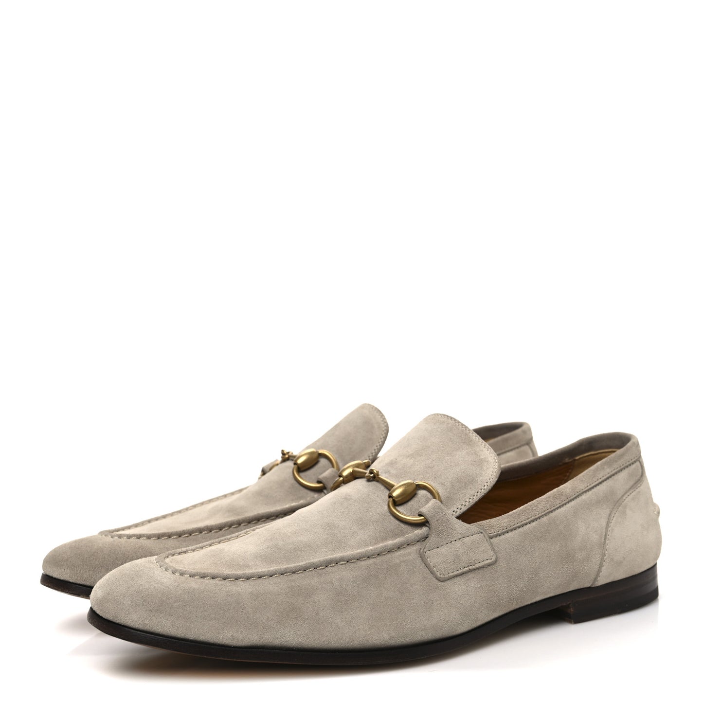 Suede Horsebit Mens Jordaan Loafers 10 Oatmeal