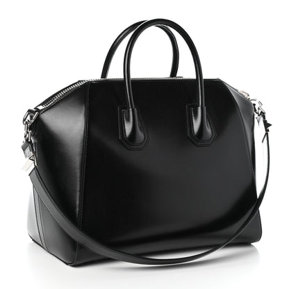 Givenchy Shiny Lord Calfskin Medium Antigona Black 3 of 9