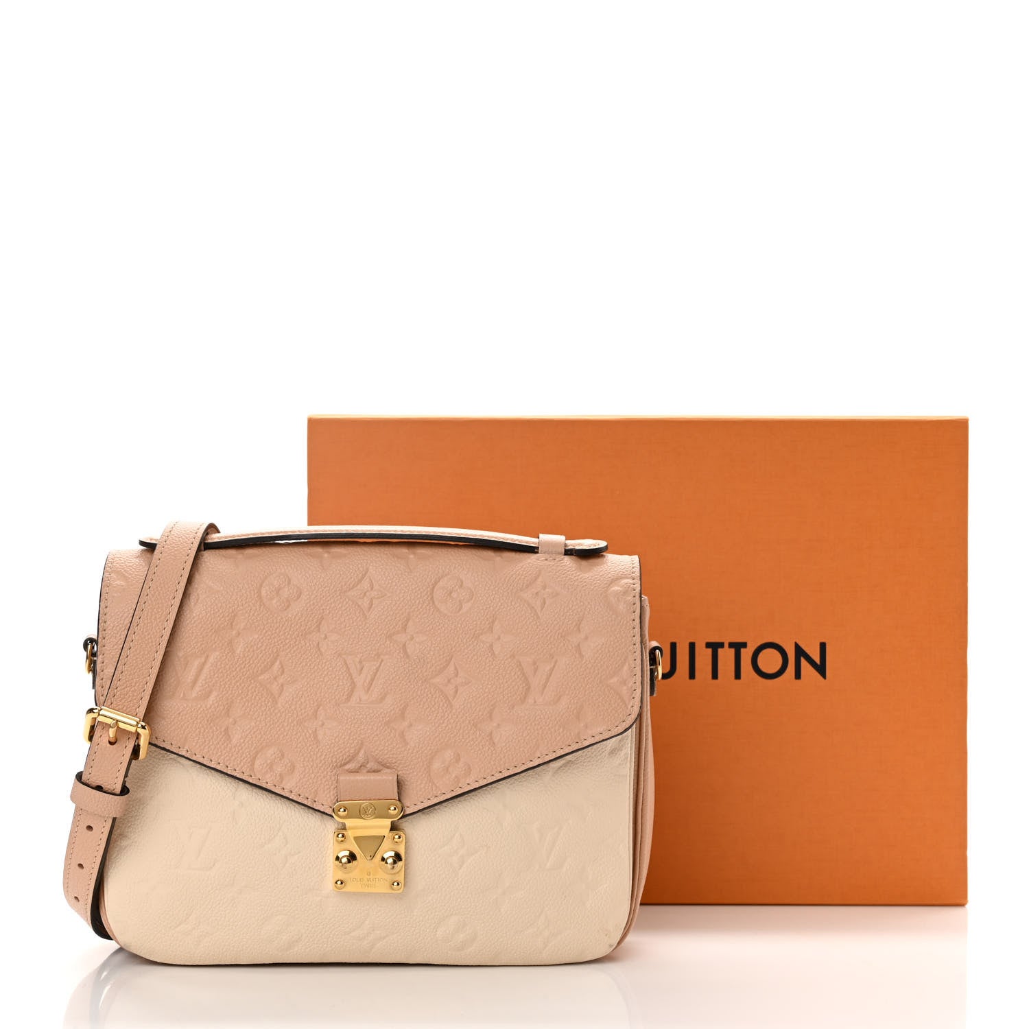 Louis Vuitton Empreinte Pochette Metis Beige Rose Creme 21 of 21