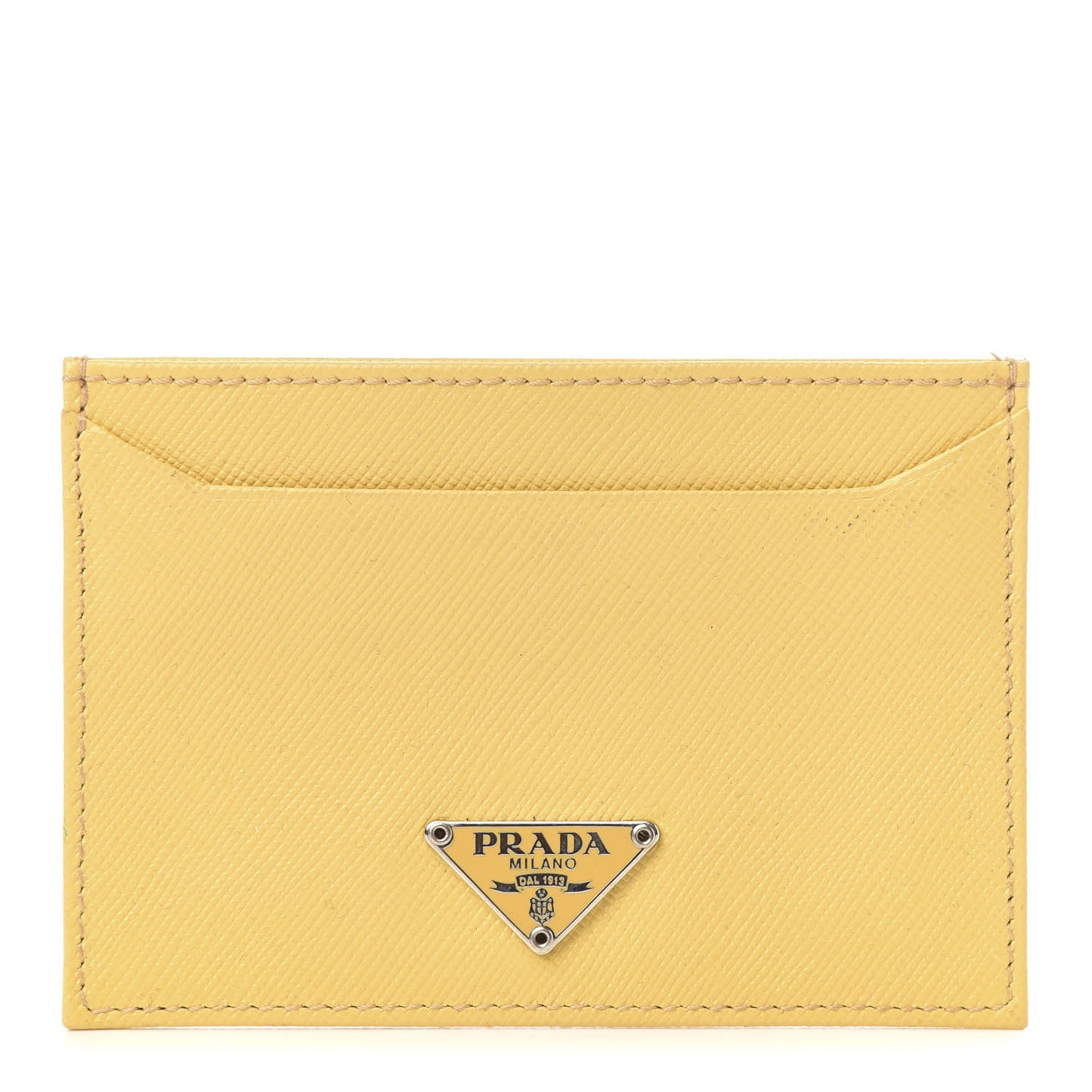 Saffiano Triangle Card Holder Ginestra