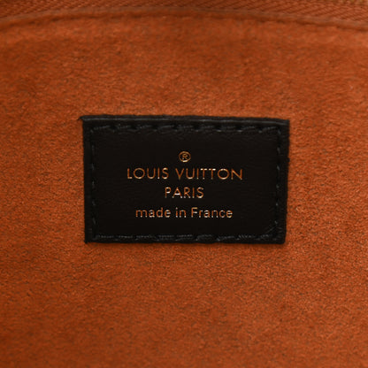 Louis Vuitton Calfskin Monogram On My Side MM Chataigne 6 of 9