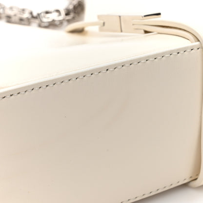 Givenchy Box Calfskin Mini Cut Out Shoulder Bag Ivory 11 of 14