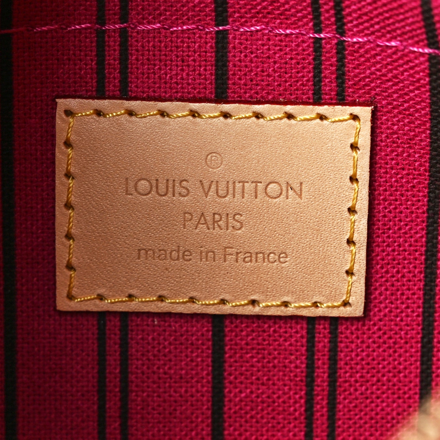 Monogram Neverfull PM Pochette Pivoine