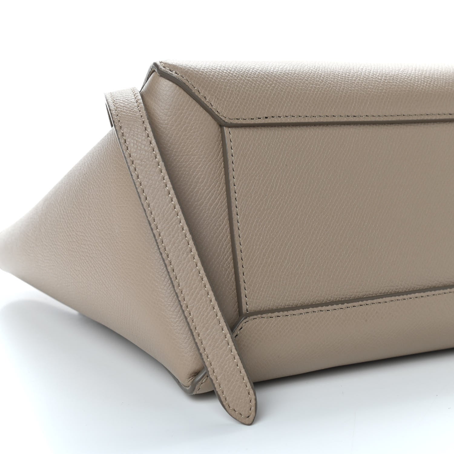 Celine Grained Calfskin Mini Belt Bag Light Taupe 9 of 10