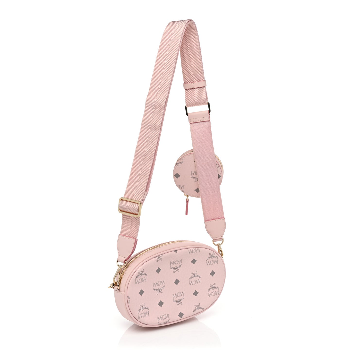 Visetos Small Aren Multifunction Crossbody Pouch Powder Pink