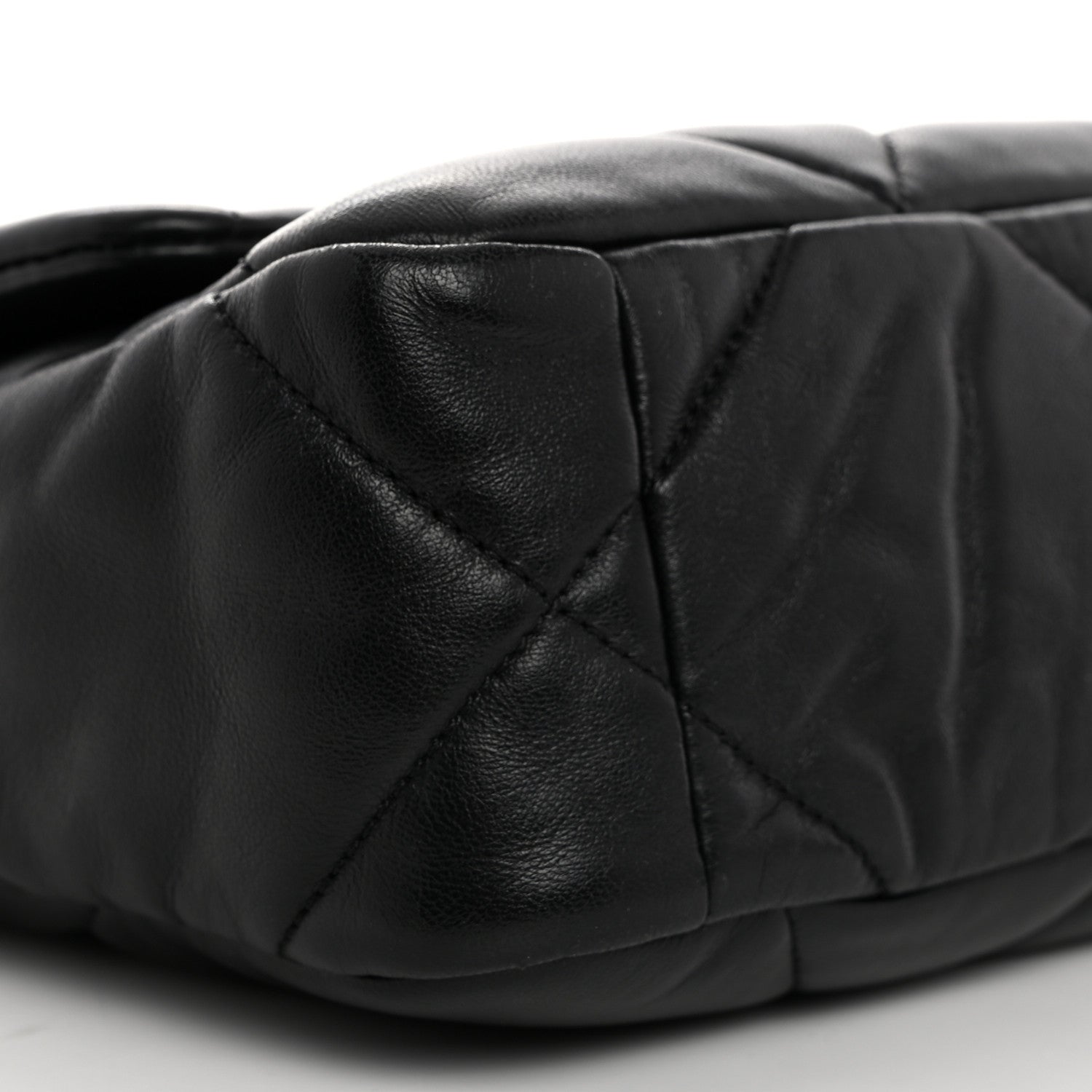 Chanel Lambskin Quilted Medium Chanel 19 Flap Black 9 of 10