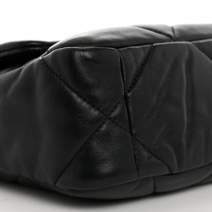 Chanel Lambskin Quilted Medium Chanel 19 Flap Black 9 of 10