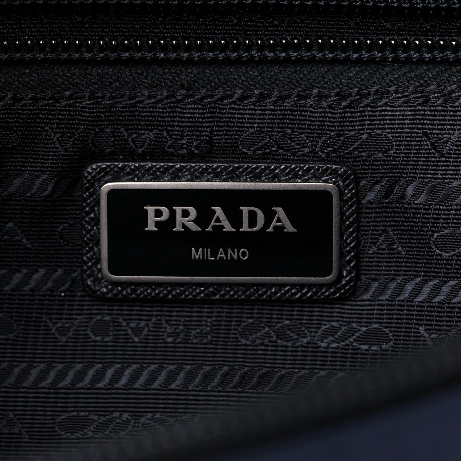 Prada Tessuto Re-Nylon Saffiano Belt Bag Baltico 6 of 11