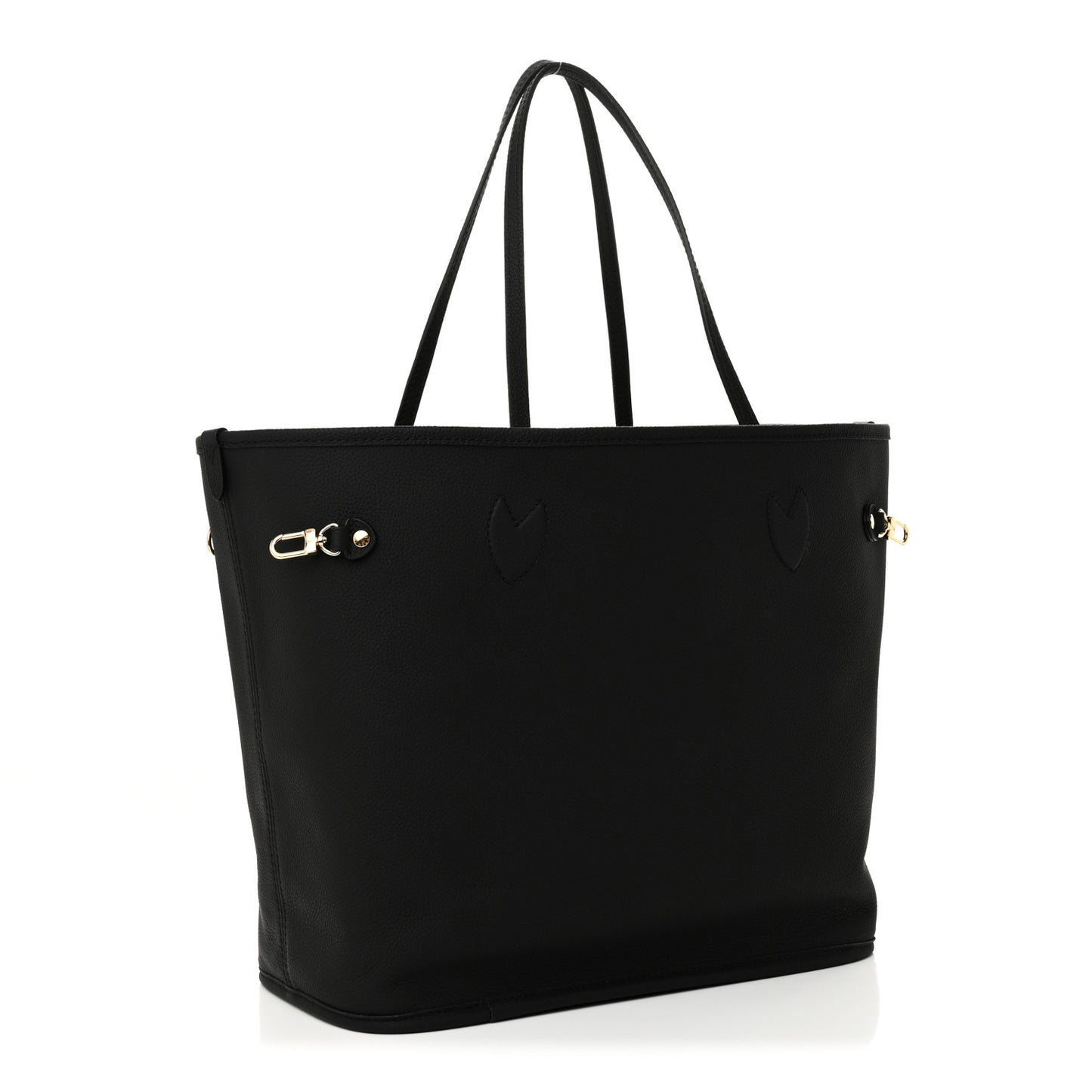 Monogram Calfskin Neo Neverfull Inside Out MM Black