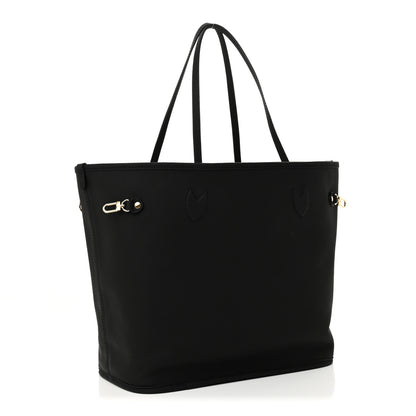 Louis Vuitton Monogram Calfskin Neo Neverfull Inside Out MM Black 7 of 17