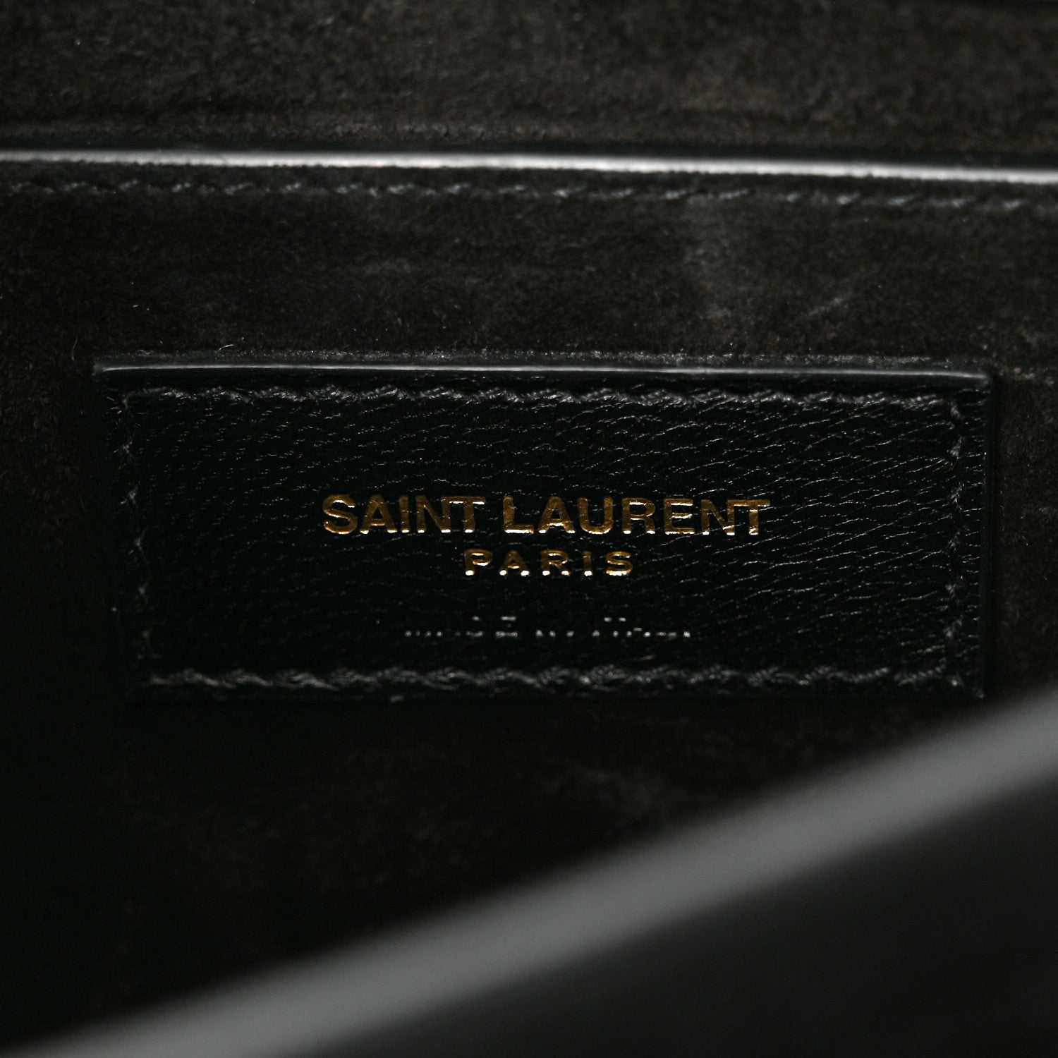 Saint Laurent Smooth Calfskin Medium Monogram Sunset Satchel Black 6 of 11