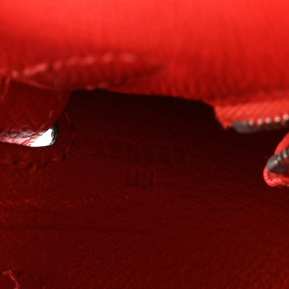 Hermes Epsom Kelly Sellier 25 Rouge Casaque 7 of 10