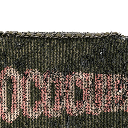 Chanel Sequin Coco Cuba Flap Bag Khaki 8 of 10