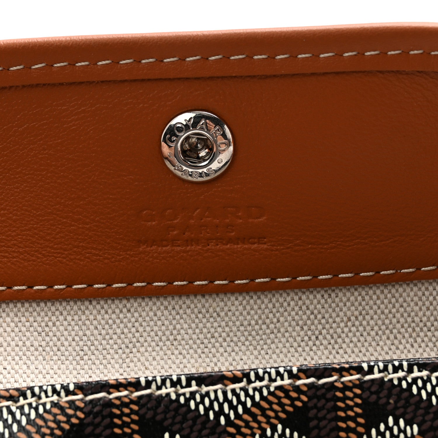 Goyard Goyardine Reversible Mini Anjou Black Gold 11 of 18