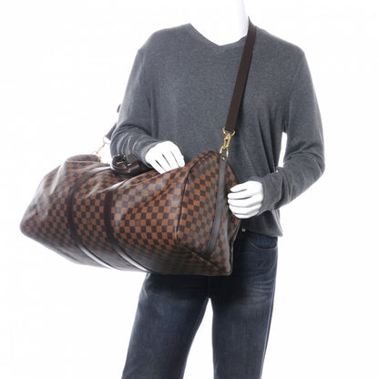 Louis Vuitton Damier Ebene Keepall BandouliÃ¨re 55 2 of 8