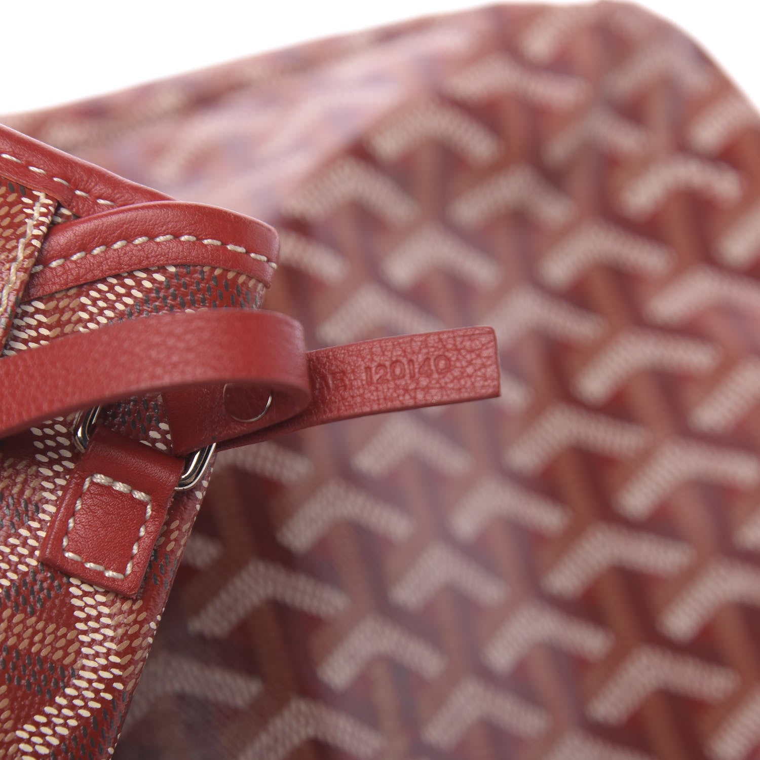 Goyard Goyardine Saint Louis PM Red 6 of 17