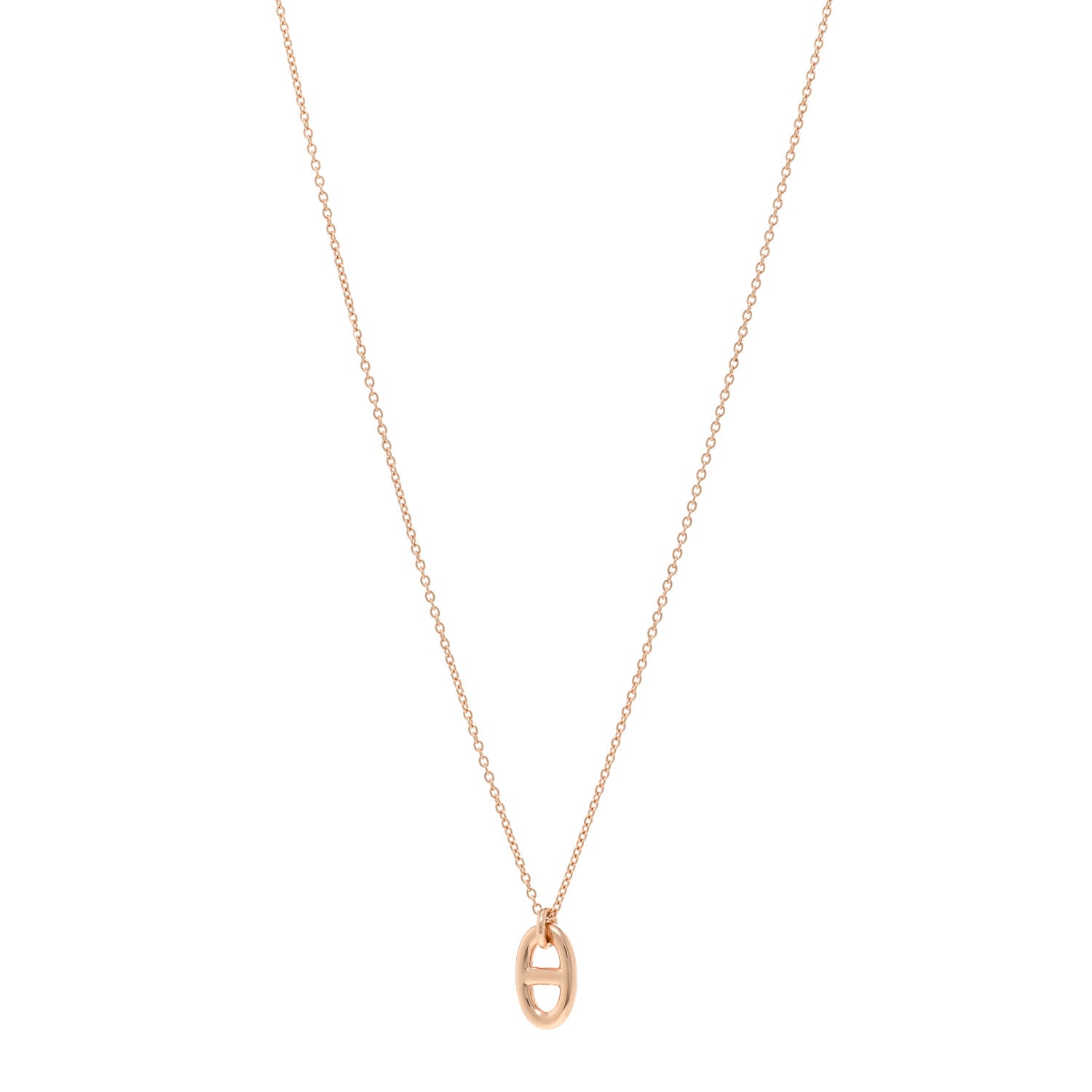 Hermes 18K Rose Gold PM Farandole Pendant Necklace 1 of 5
