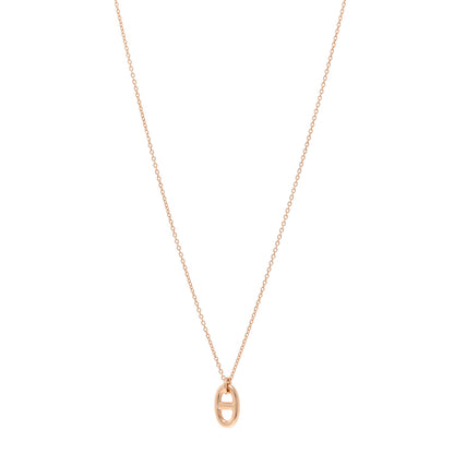 Hermes 18K Rose Gold PM Farandole Pendant Necklace 1 of 5