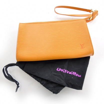 Louis Vuitton Epi Pochette Accessories 21 Bag Mandarin 9 of 9