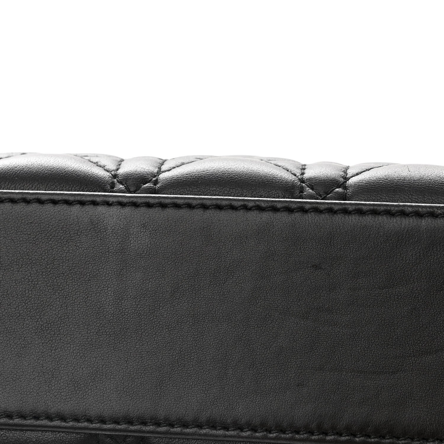Christian Dior Lambskin Cannage Mini Lady Dior Black 11 of 13