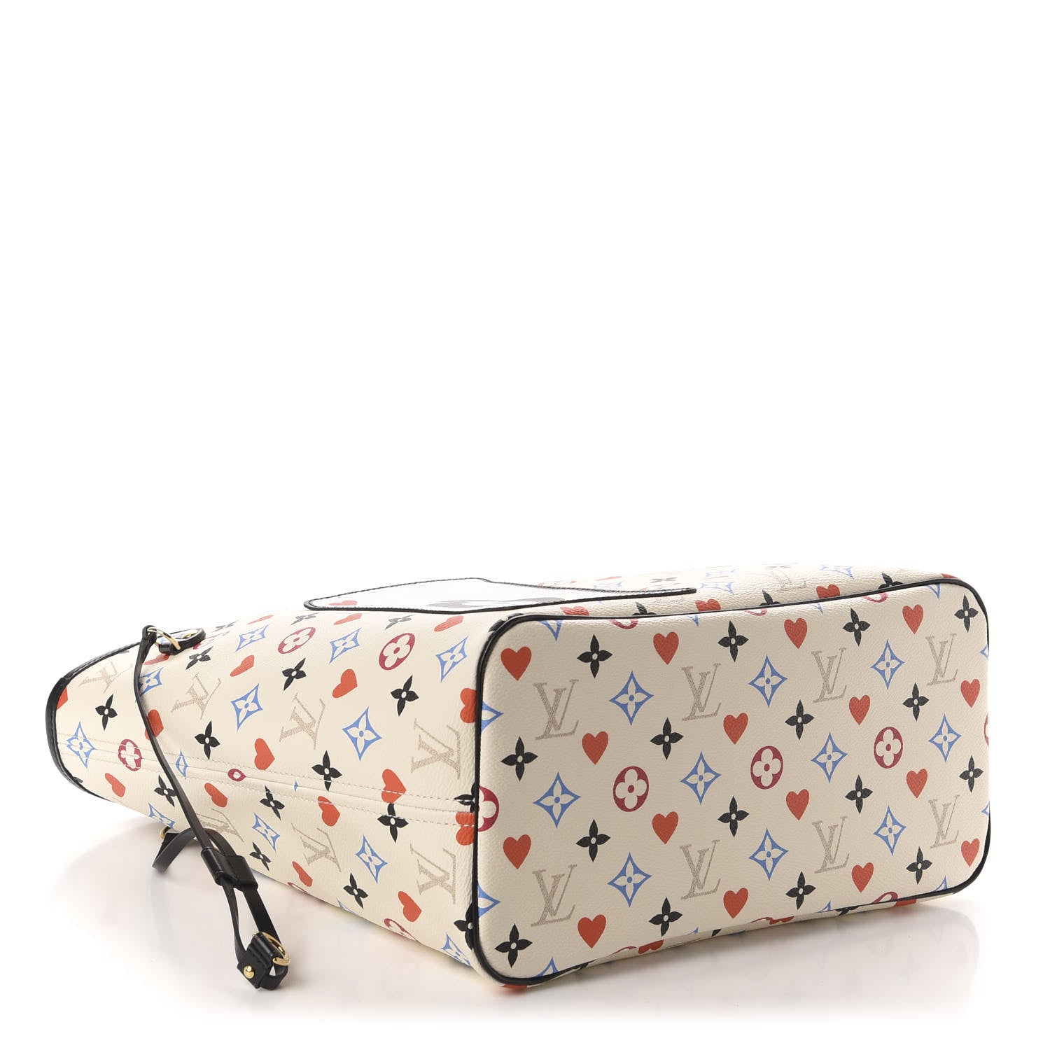 Louis Vuitton Game On Neverfull MM White 4 of 11