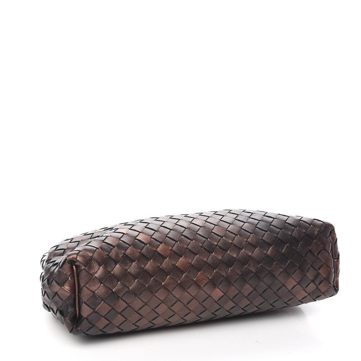 Bottega Veneta Nappa Intrecciato The Lauren 1980 Clutch Dark Bronze 4 of 8