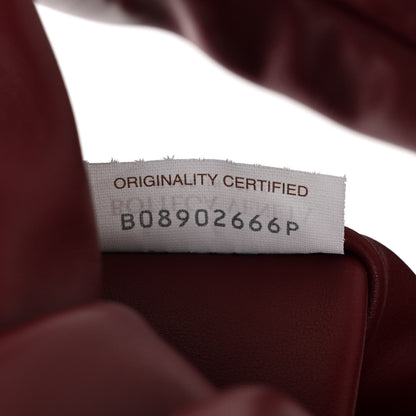 Bottega Veneta Smooth Butter Calfskin Small The Shoulder Pouch Dark Red 7 of 10