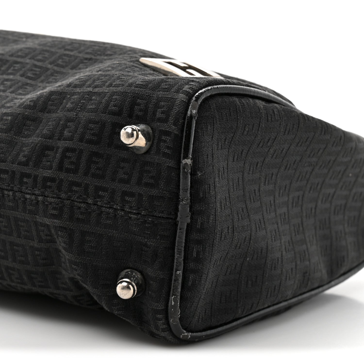 Fendi Zucchino Pochette Black 8 of 11