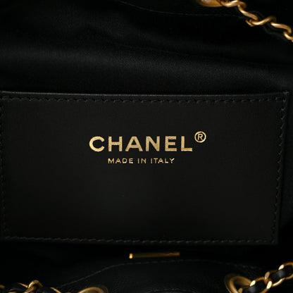 Chanel Caviar Quilted Small Chanel 25 Handbag Black 6 of 10