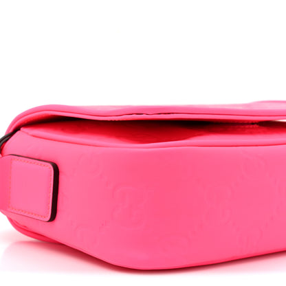Gucci Calfskin GG Rubber effect Super Mini Bag  Pink 10 of 10