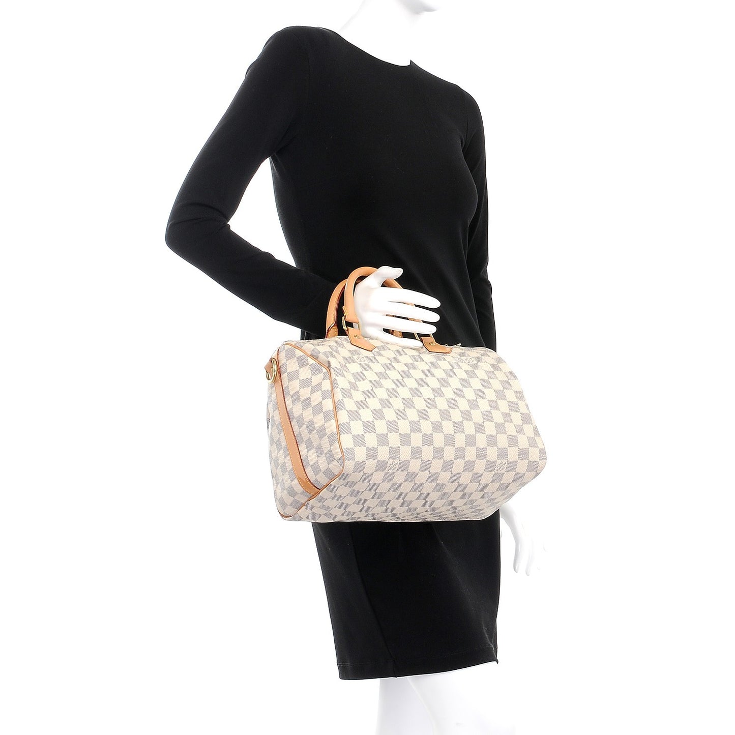 Damier Azur Speedy Bandouliere 30