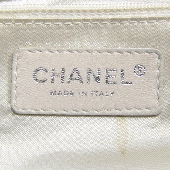 Chanel Lambskin Soft and Chain Large Flap Blue 8 of 13