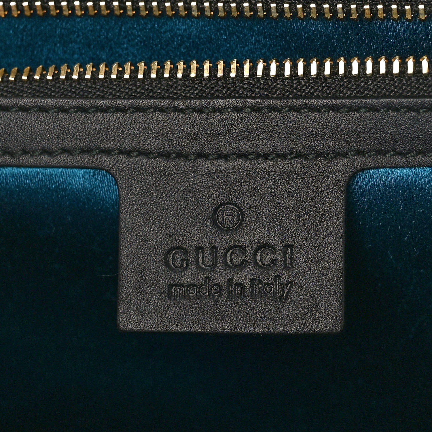 Gucci Suede Patent Web Medium Ophidia Chain Shoulder Bag New Shamarock Black 7 of 13