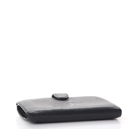 Chanel Caviar Timeless CC French Wallet Black 4 of 11